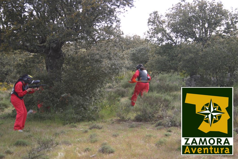 Paintball en campo Zamora