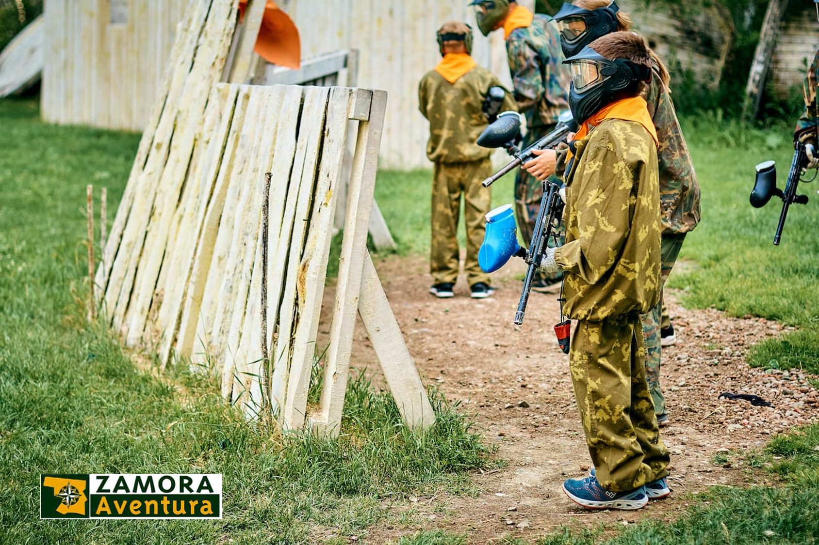 paintball ninos zamora 