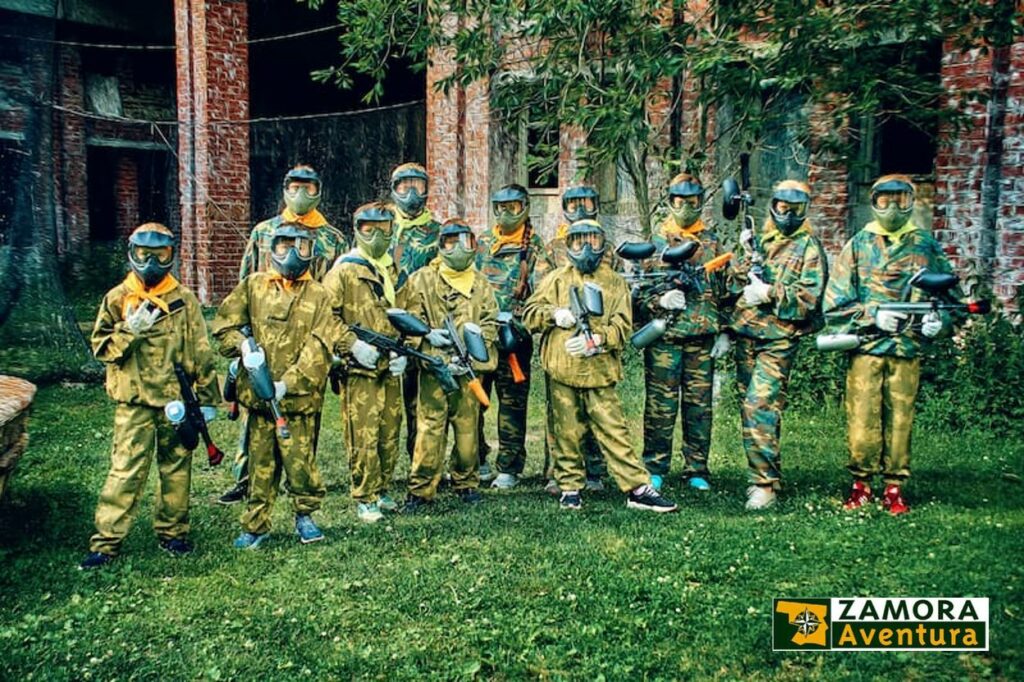 paintball ninos zamora